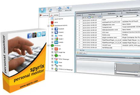 Spyrix Personal Monitor Pro – Unlimited Monitored Pc