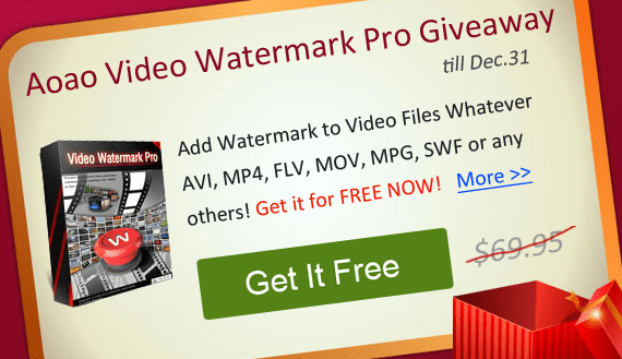 Aoaophoto Video Watermark &Amp; Video To Gif Free License 1
