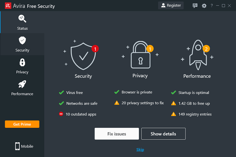 Top 5 Best Free Antivirus Software 
