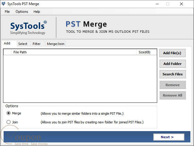 Systools Pst Merge Coupon