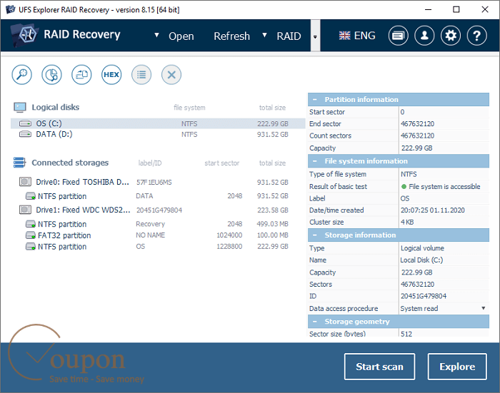 Ufs Explorer Raid Recovery Coupon Code