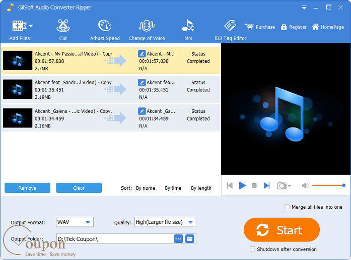 Gilisoft Audio Converter Ripper Coupon Code