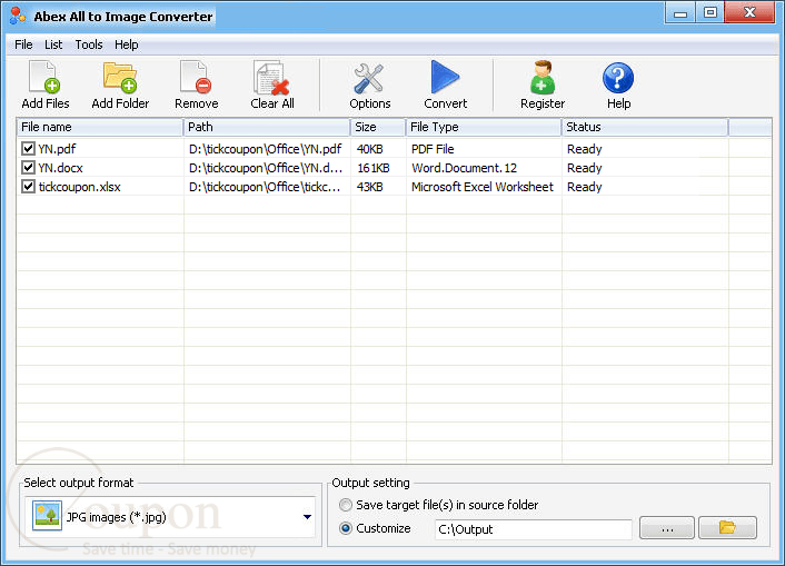 Abex All To Image Converter Screenshot