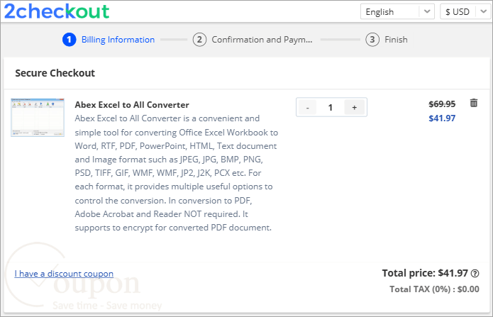 Abex Excel To All Converter Coupon Code