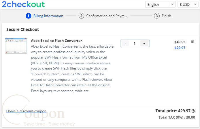 Abex Excel To Flash Converter Coupon Code