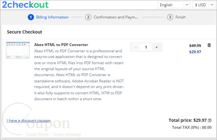 Abex Html To Pdf Converter Coupon Code