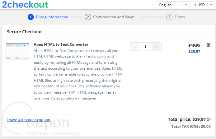 Abex Html To Text Converter Coupon Code
