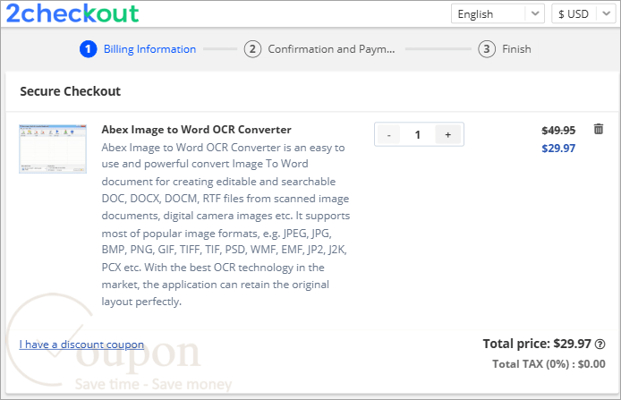 Abex Image To Word Ocr Converter Coupon Code