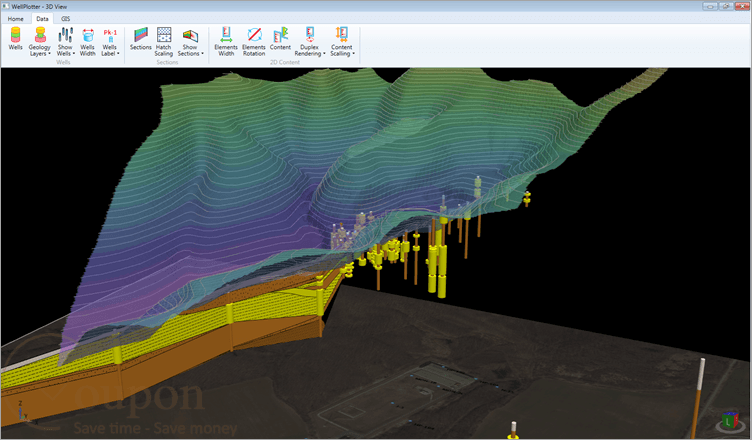 Well Plotter 3D Screenshot