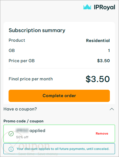 Iproyal Coupon Code