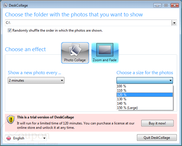 Deskcollage Screen
