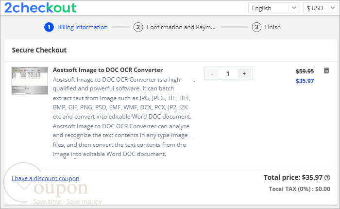Aostsoft Image To Doc Ocr Converter Coupon Code