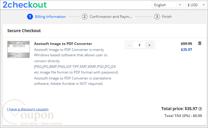 Aostsoft Image To Pdf Converter Coupon Code