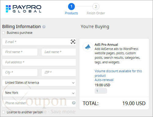 Bestwebsoft Ads Pro Coupon Code