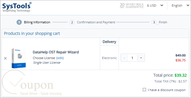 Datahelp Ost Repair Wizard Coupon Code