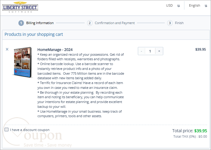Homemanage Coupon Code