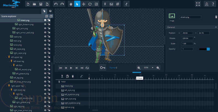 Marionettestudio Screenshot