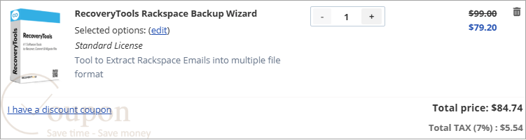 Rackspace Backup Wizard Coupon Code