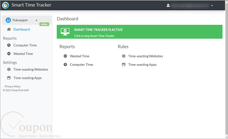 Smart Time Tracker Screenshot