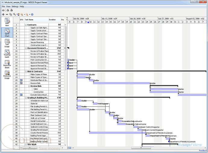 Moos Project Viewer Screenshot