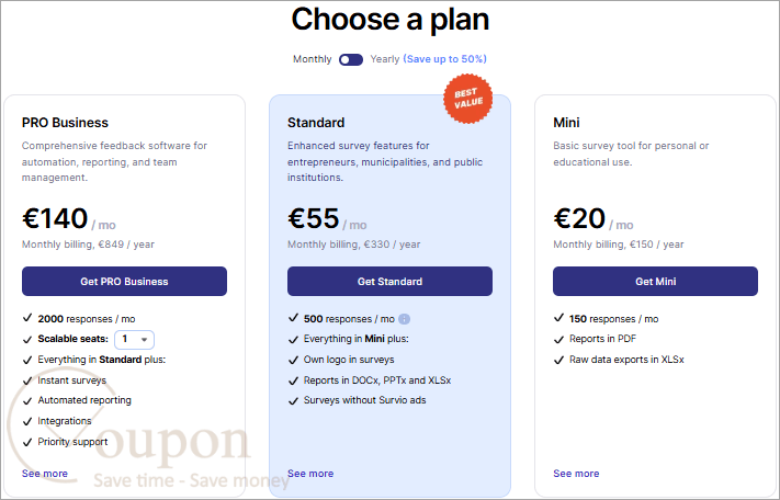 Survio Coupon Code