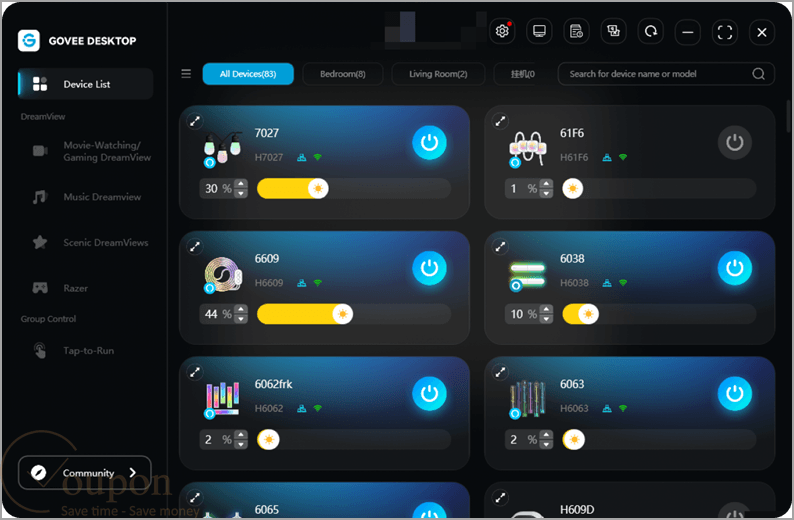 Govee Desktop Screenshot