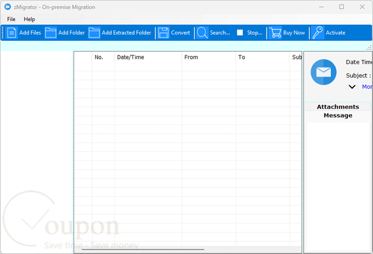 Zmigrator Screenshot