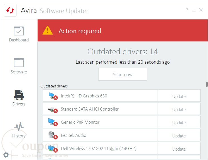 Avira Software Updater Pro Screenshot