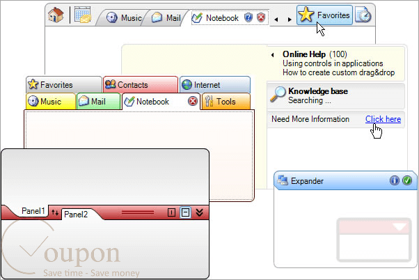 Integralui Containers Screenshot