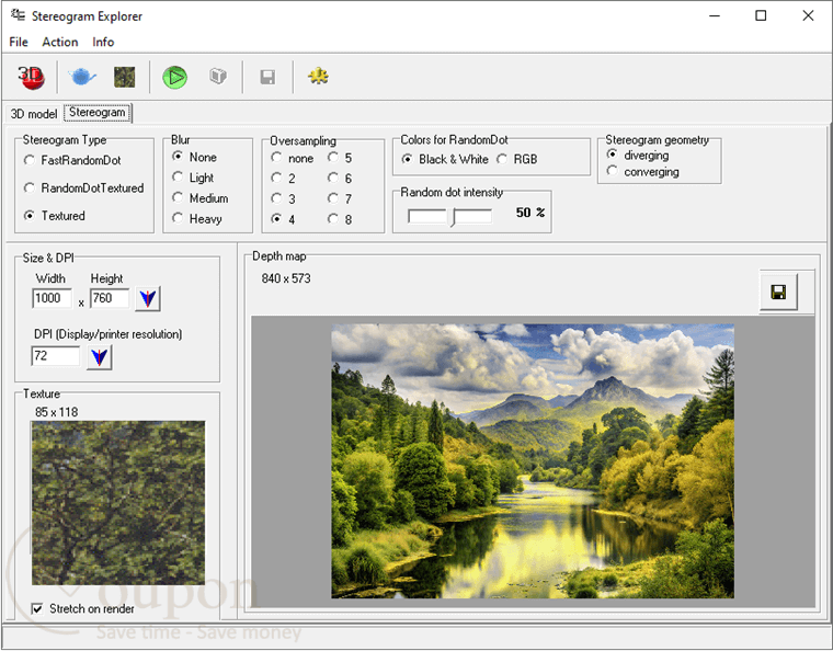 Stereogram Explorer Screenshot
