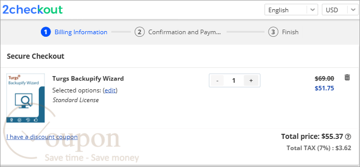 Turgs Backupify Wizard Coupon Code