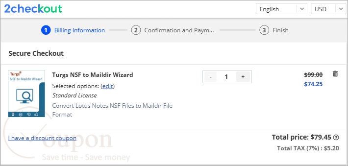 Turgs Nsf To Maildir Wizard Coupon Code