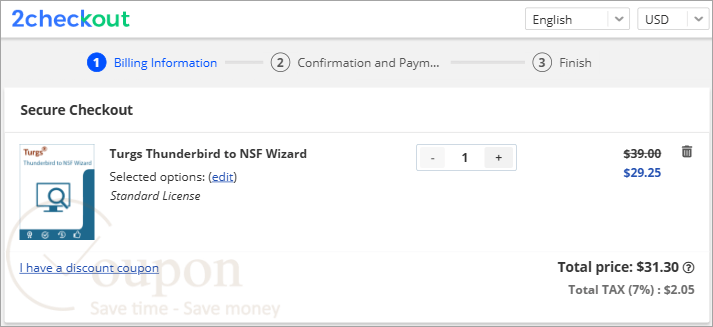 Turgs Thunderbird To Nsf Wizard Coupon Code