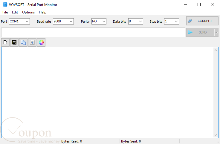 Vovsoft Serial Port Monitor Screenshot