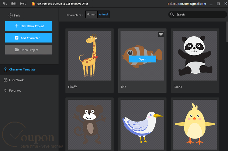 Mango Character Maker Screenshot