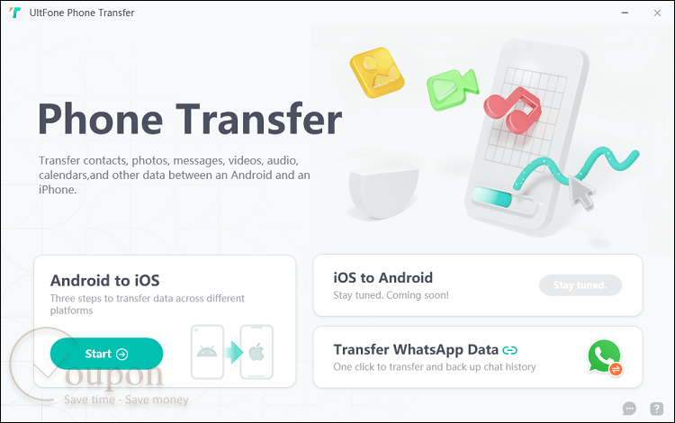 Ultfone Phone Transfer Coupon Code