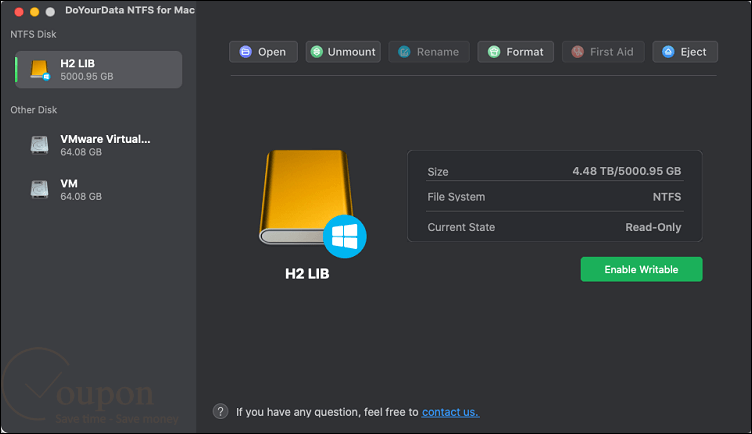Doyourdata Ntfs For Mac Coupon Code