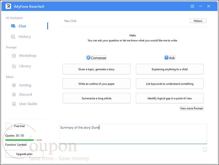 Imyfone Easifyai Rewritex Coupon Code
