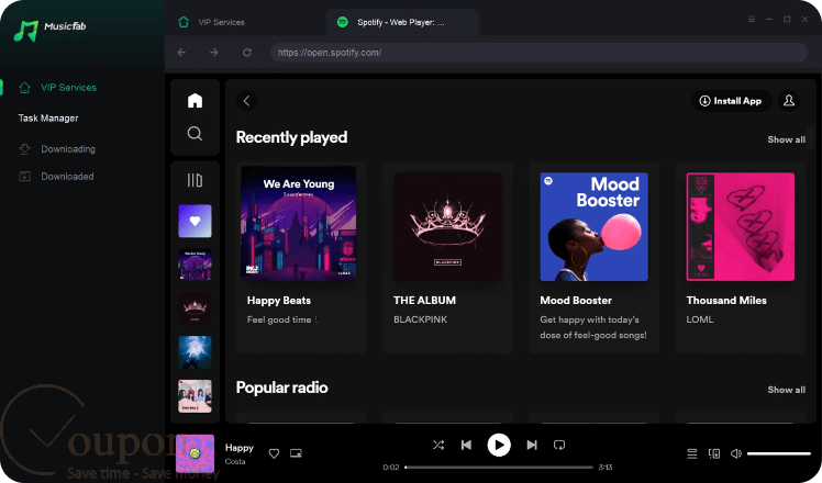 Musicfab Spotify Converter Screenshot