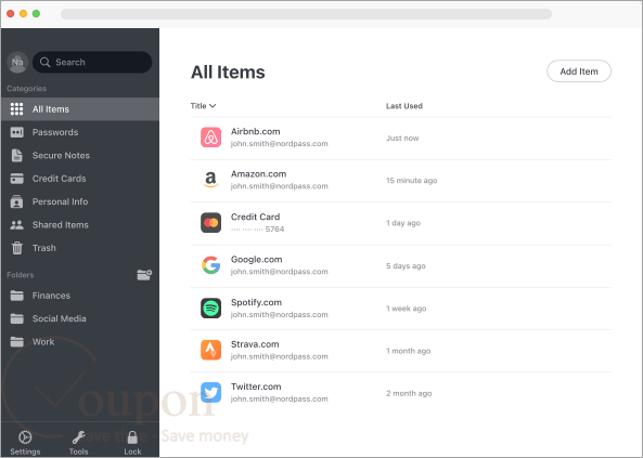 Nordpass Screenshot
