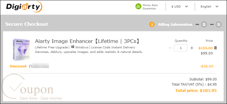Aiarty Image Enhancer Coupon Code