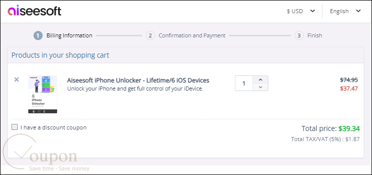 Aiseesoft Iphone Unlocker Coupon Code