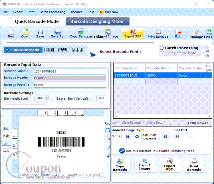 Drpu Barcode Label Maker And Print Creator Coupon Code
