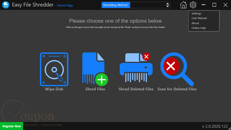 Easy File Shredder Screenshot