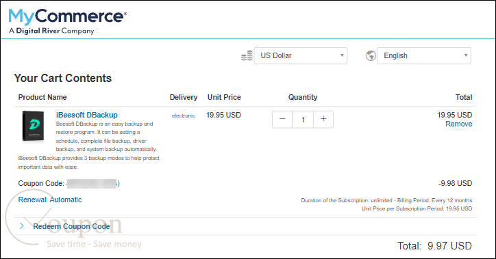 Ibeesoft Dbackup Coupon Code