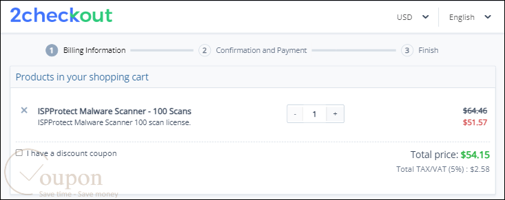 Ispprotect Malware Scanner Coupon Code