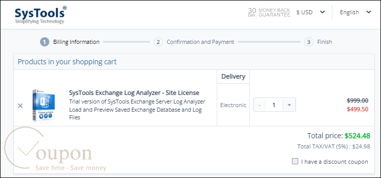Systools Exchange Log Analyzer Coupon Code