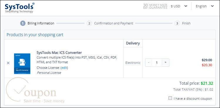 Systools Mac Ics Converter Coupon Code