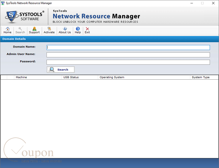 Systools Network Resource Manager Screenshot