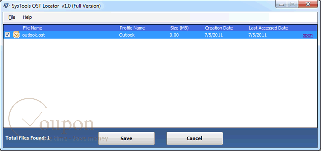 Systools Ost Locator Screenshot